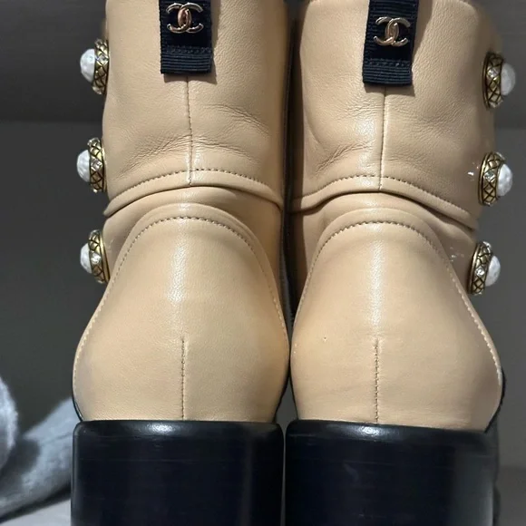 Chanel Leather Women's Boots - Picture 1 of 14